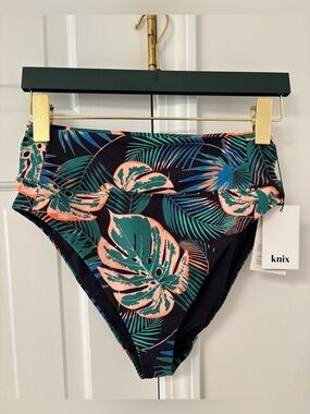 Knix High Waist Swim Bikini Bottom Large